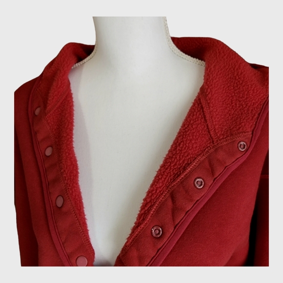 Patagonia Women's Pullover Hoodie, Fleece, Half Snap, Size Large, L - Picture 8 of 15